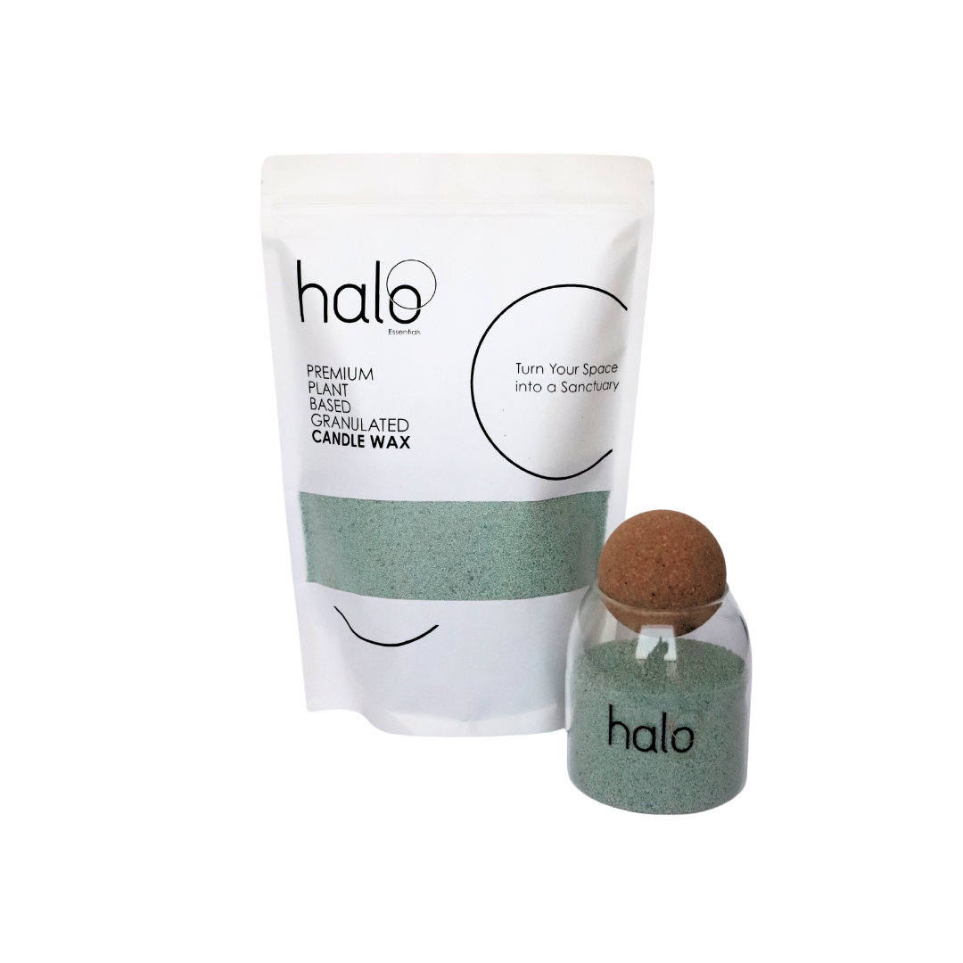 Halo Essentials Luxury Scented Candle - Lemongrass